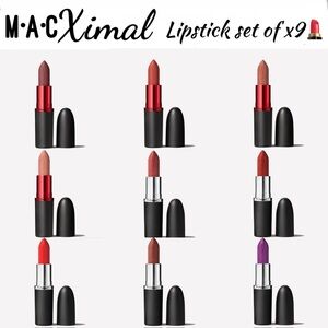 M·A·CXIMAL SILKY MATTE LIPSTICK Set of x9💄